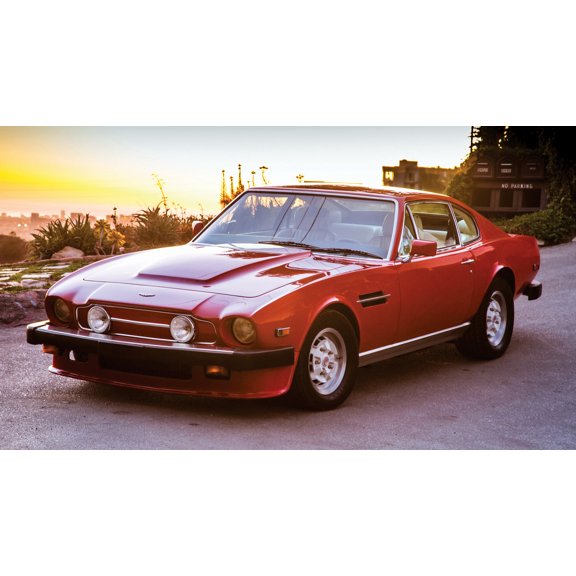 1979 Aston Martin V8 Vantage CA - 20x30 Inch Laminated Poster - Stunning Detail and Bold Colors