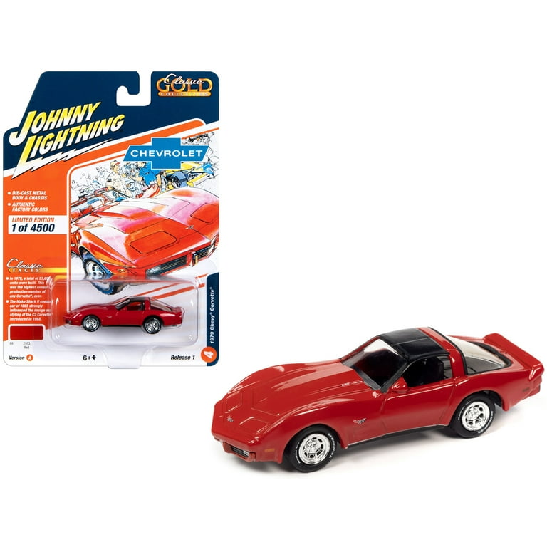 1979 Chevrolet Corvette Red with Black Top 