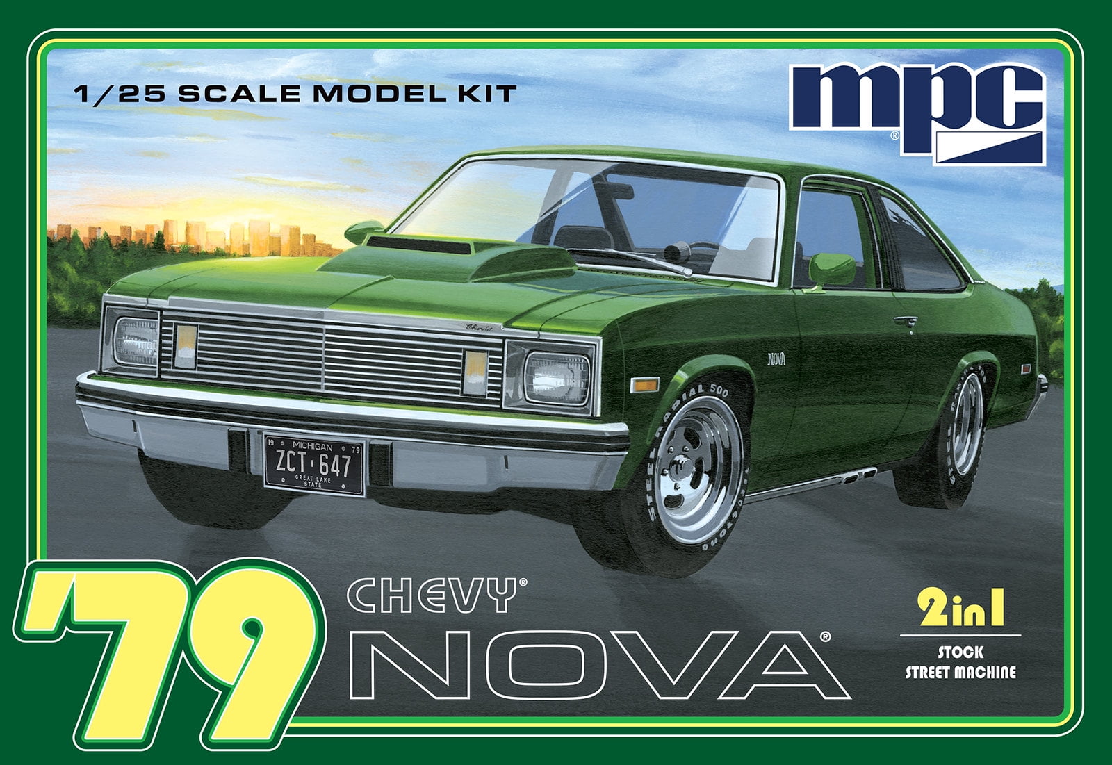1979 Chevy Nova Skill 2 Model Kit