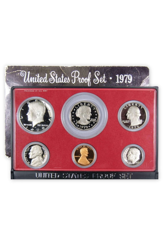 1979 Clad Proof Set Type 1 U.S. Mint Government Packaging OGP