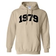 thumbnail image 1 of 1979 College Style Hoodie Sweatshirt Unisex 4X-Large Sand, 1 of 5