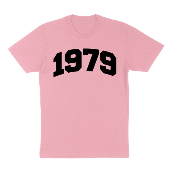1979 College Style Shirt Unisex 3X-Large Pink