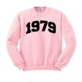 thumbnail image 1 of 1979 College Style Sweatshirt Unisex Large Pink, 1 of 5
