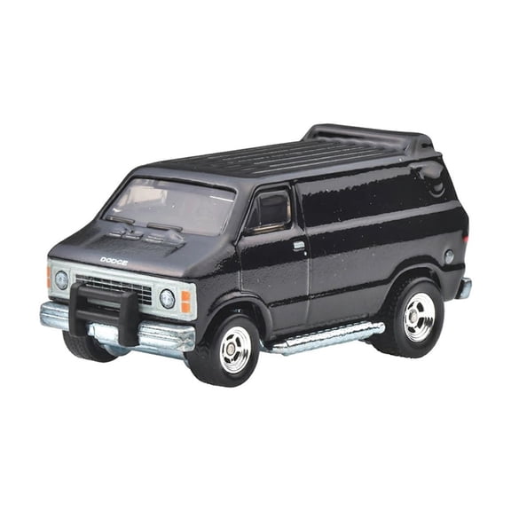 1979 Dodge Ram Van, Old School - Mattel Hot Wheels HXD63956J - 3" Scale Diecast Model Car