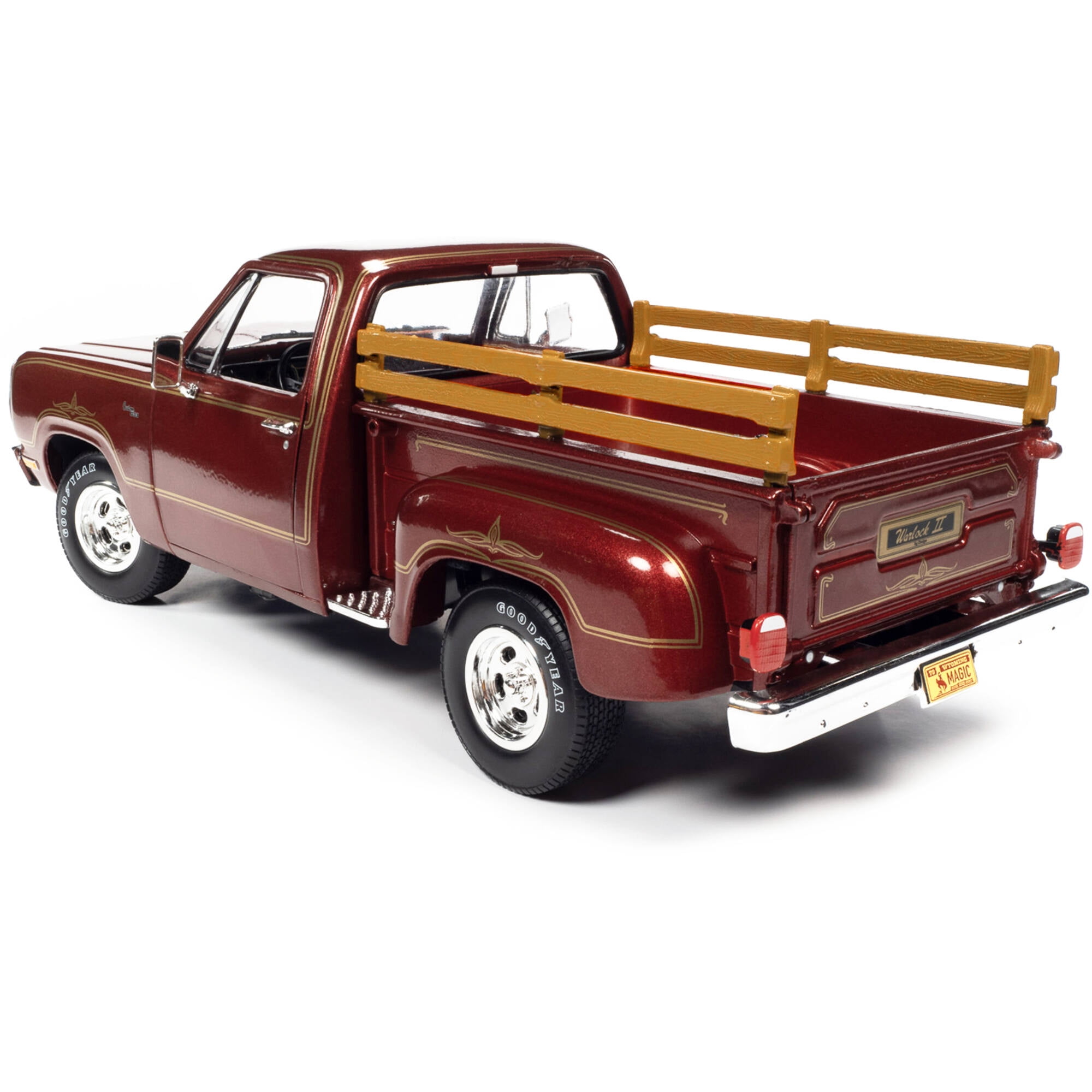 1979 Dodge Warlock II D100 Utiline Pickup Truck Canyon Red