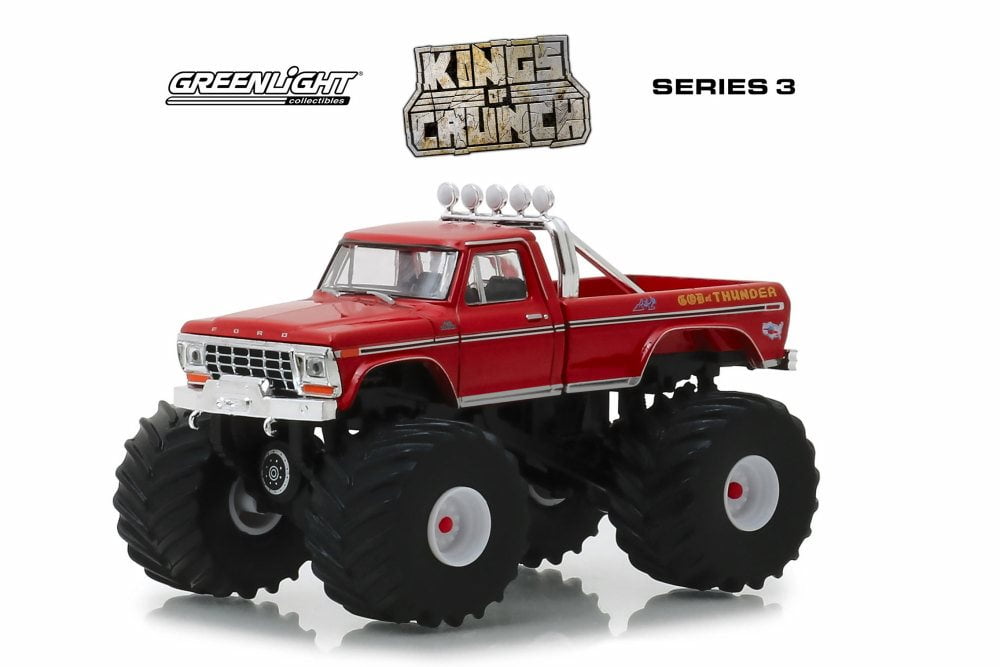 1979 Ford F-250 Monster Truck, God of Thunder - Greenlight