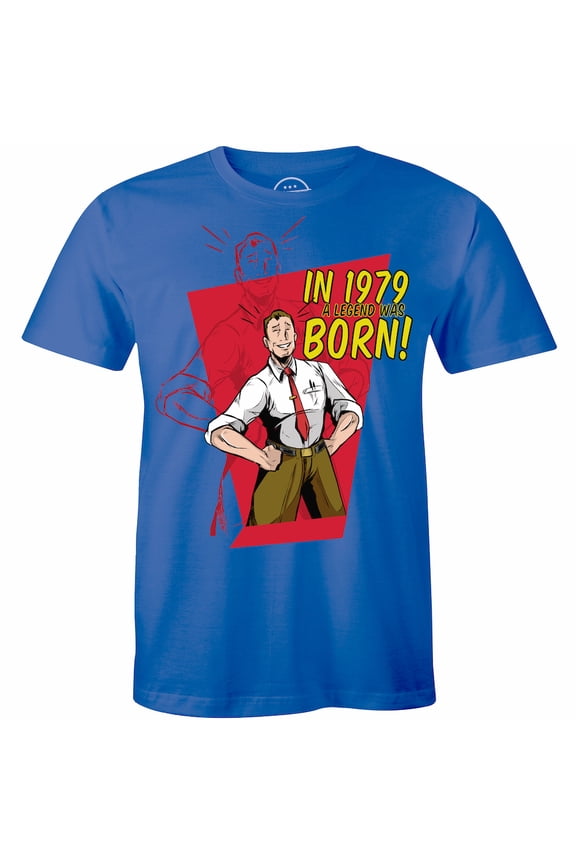 1979 Legend Born 40th Birthday Mens Graphic 40 Year Old Top T-Shirt