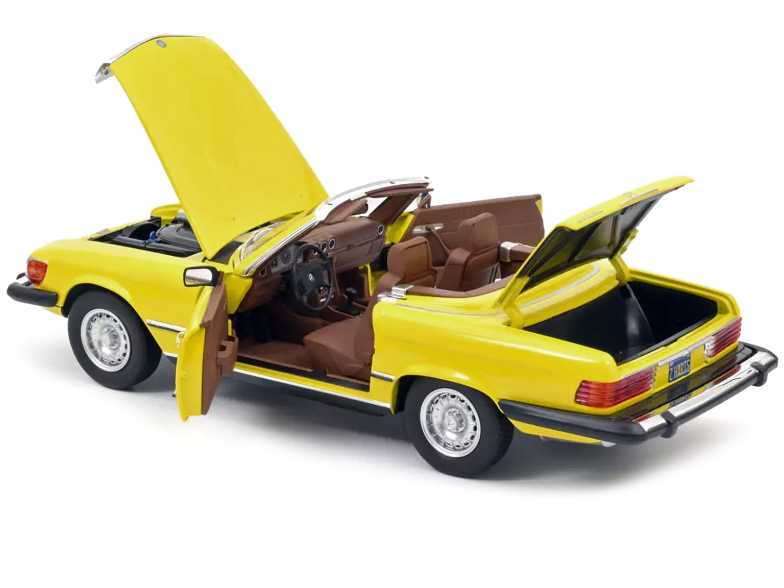 1979 Mercedes-Benz 450 SL Cabriolet (US Version) Yellow with Black