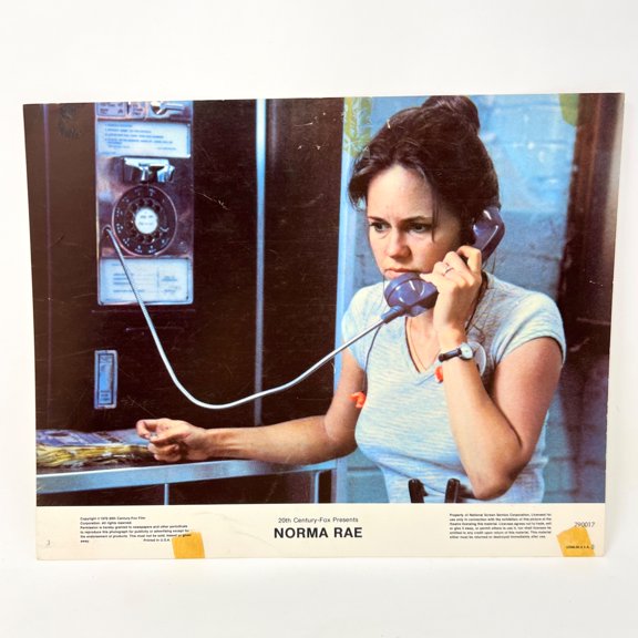 1979 Norma Rae Collectible Movie Lobby Card No.3