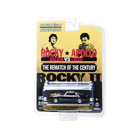 1979 Pontiac Firebird Trans Am T/A , Rocky II - Greenlight 44650C/48 - 1/64 scale Diecast Model Toy Car