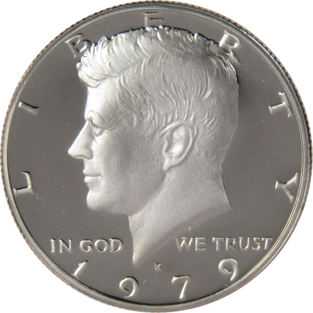 1979 S Type 1 Filled S Kennedy Half Dollar Choice Proof 50c US Coin
