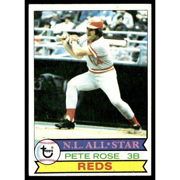 1979 Topps Baseball Card Pete Rose Cincinnati Reds #650 NM or Better