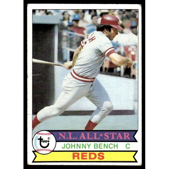 1979 Topps Baseball Johnny Bench Cincinnati Reds #200 VG