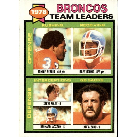 1979 Topps Football Denver Broncos Team Set NM/MT 18 Cards Lyle Alzado
