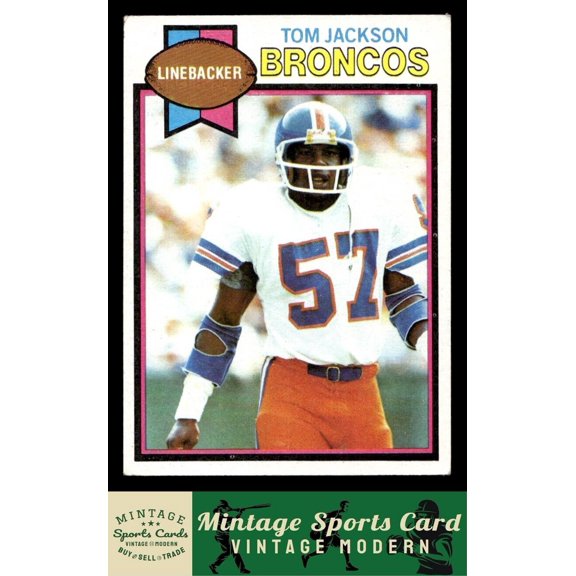 1979 Topps Tom Jackson #83 Denver Broncos Football Card