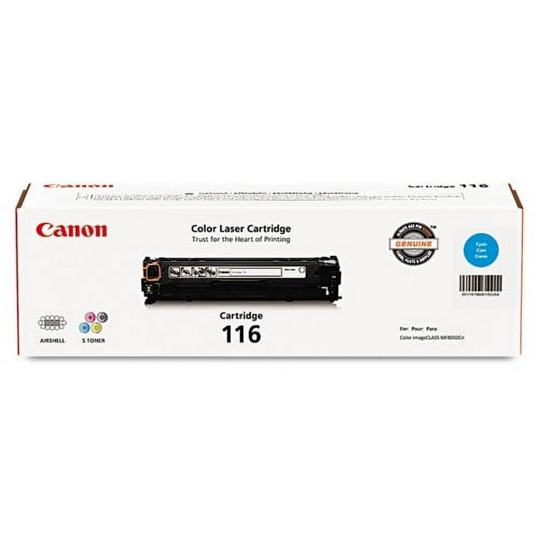 1979B001 (116) Toner, 1,500 Page-Yield, Cyan 1979B001 (116) Toner, 1,500 Page-Yield, Cyan