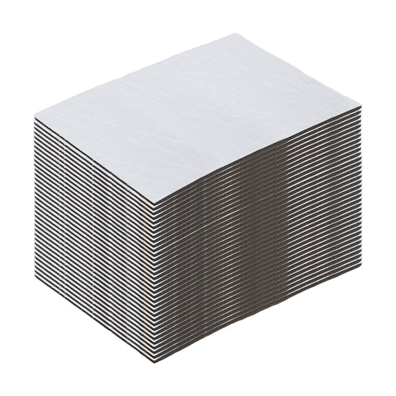 197mil 16.94sqft Sound Deadening Mat 5mm Aluminum Foil Foam Heat Shield Material Self Adhesive for Car Hood Fender and Boat Engine Cover 25x18cm 35pcs