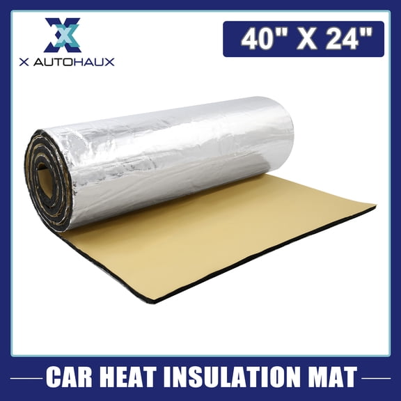 197mil 5mm 6.46sqft Car Heat Sound Deadener Dampening Thicker Mat