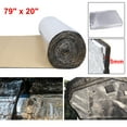 thumbnail image 1 of 197mil Car Tailgate Heat Sound Deadener Insulation Mat 79" x 20", 1 of 7