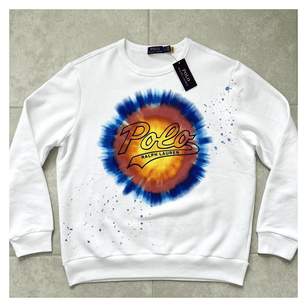 Polo ralph lauren tie dye sweatshirt hotsell