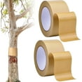 thumbnail image 1 of 198 Ft x 2 Inch 2 Rolls Tree Protector Wrap Roll,Bexikou Cicada Tree Wrap Protection Tape,Tree Trunk Wrap Protector,Crawling Insect Tree Tape for Protecting Fruit Trees Plants Outdoor Lawn Garden, 1 of 6