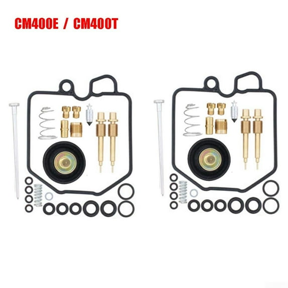 1980-1981 For Honda CM400E CM400T 2set Of Carb Carburetor Renovation And Repair