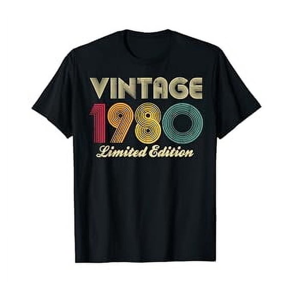 1980 40th Birthday Gift Vintage Edition Men Women T-Shirt