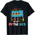thumbnail image 1 of 1980 80s Cassette Tape Eighties Vintage T-Shirt, 1 of 4