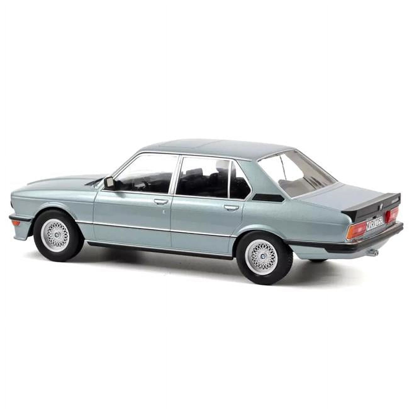 1980 BMW M 535i Light Blue Metallic 1/18 Diecast Model Car 1980 BMW M 535i Light Blue Metallic 1/18 Diecast Model Car