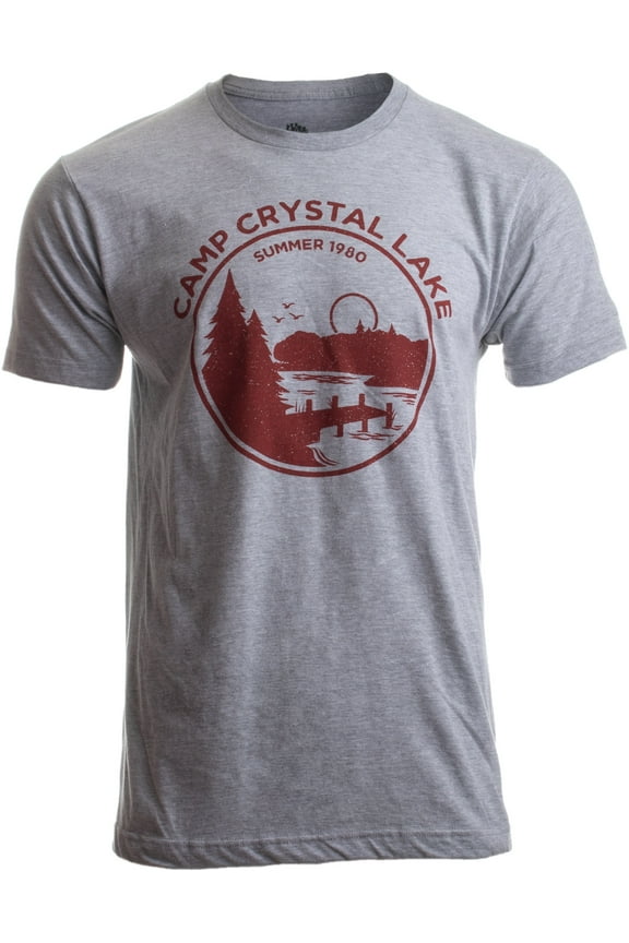 1980 Camp Crystal Lake Counselor - Funny 80s Horror Movie Fan Humor T-Shirt