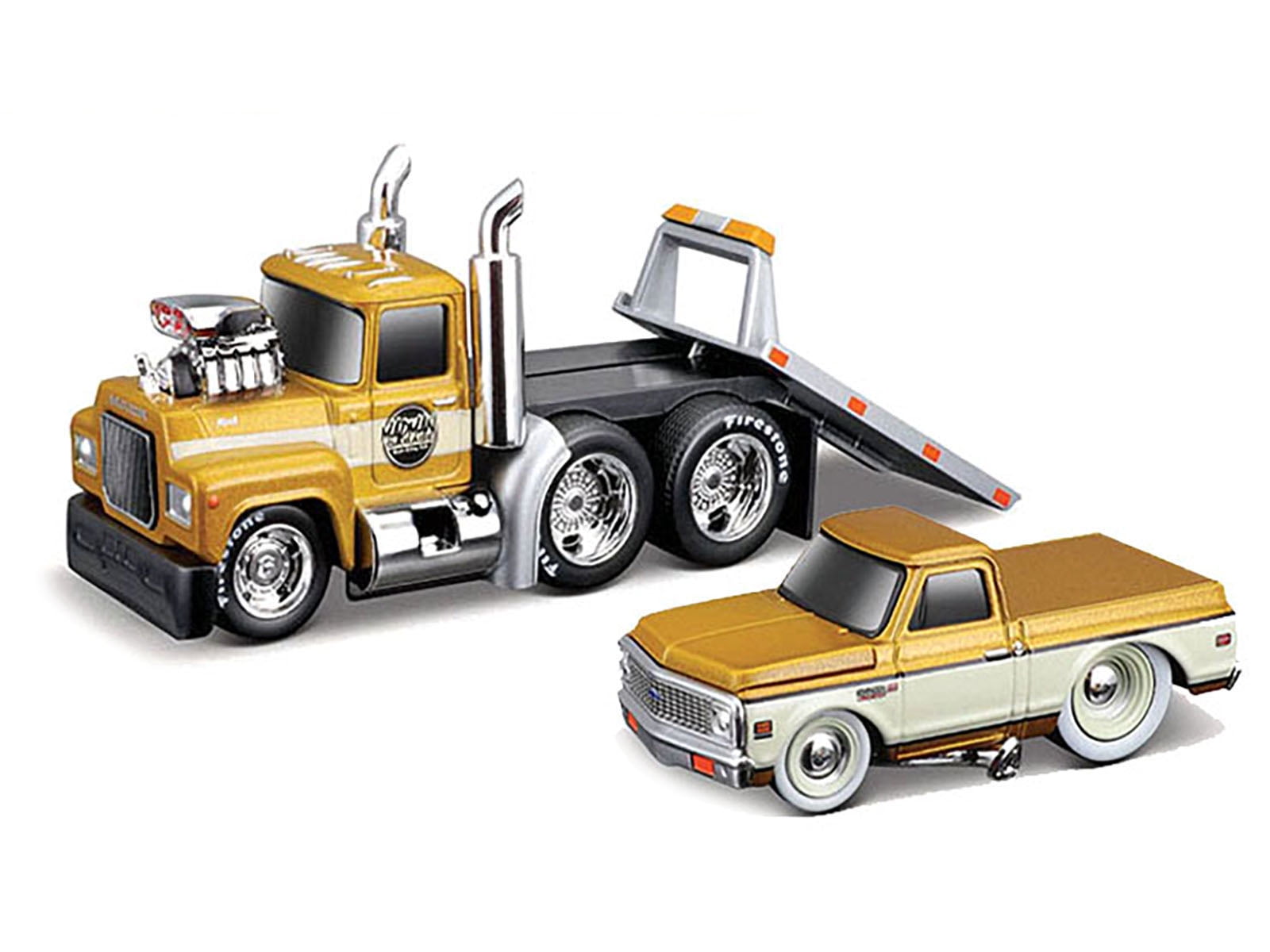 Diecast 1980 Mack A685ST Flatbed Truck 