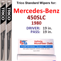 1980 Mercedes-Benz 450SLC Wiper Blades (Set of 2)