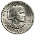 thumbnail image 1 of 1980-P Susan B. Anthony Dollar BU, 1 of 2