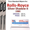 thumbnail image 1 of 1980 Rolls-Royce Silver Shadow II Wiper Blades (Set of 2), 1 of 4