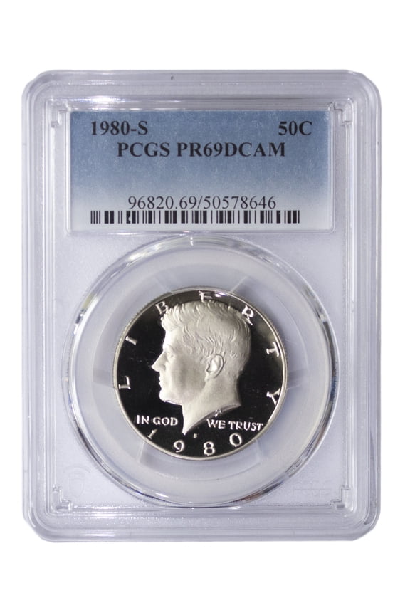 1980-S Kennedy Half Dollar PCGS PR69DCAM Proof - Graded Coin