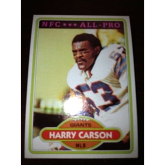 1980 Topps Football New York Giants Team Set Phil Simms RC