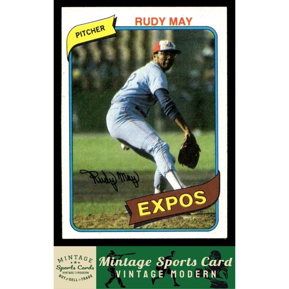 1980 Topps Rudy May #539