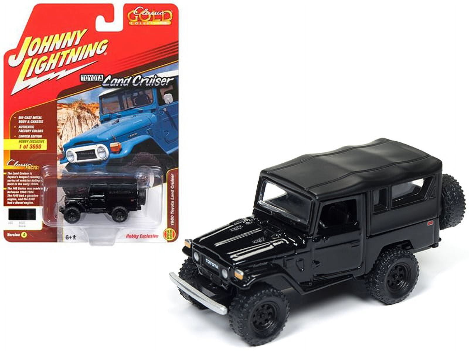 ジョニーライトニング 1980 トヨタ ランドクルーザー Amazon.com: Johnny Lightning 1980 Toyota Land Cruiser Gray
