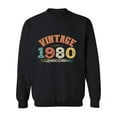 thumbnail image 1 of 1980 Vintage Edition Sweatshirt Men -Image by Shutterstock, Male Medium, 1 of 4