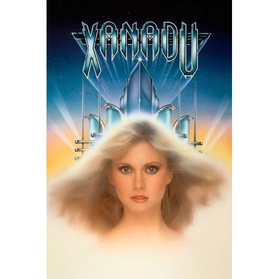 1980 Xanadu Movie Poster Olivia Newton John Gene Kelly Michael Beck UNFRAMED PAPER POSTER