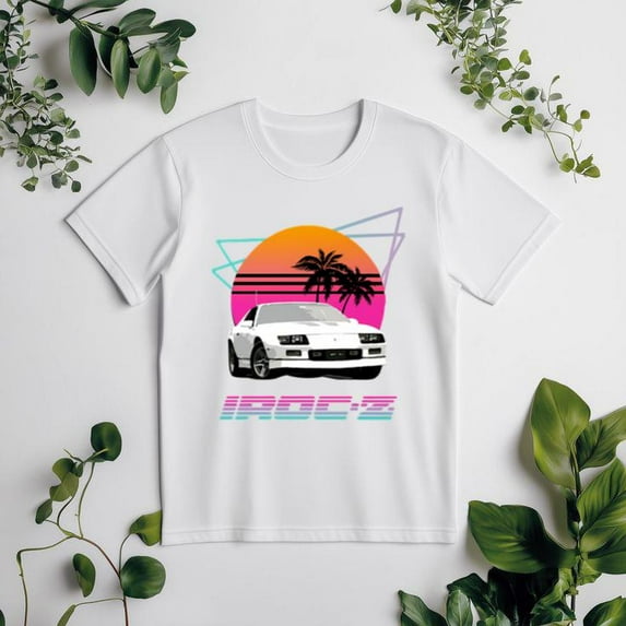 1980's Retro Wave Chevy Camaro IROC-Z Muscle Car Fan Gift Unisex tee V50985, for men & women, up to size 5XL