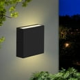 thumbnail image 1 of 19802-white Inowel Wall Light Outdoor LED Lamp Sconce Lantern 6W 360Lm black Black, 1 of 5