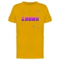 thumbnail image 1 of 1980S Retro Pixels T-Shirt Men -Image by Shutterstock, Male Large, 1 of 2