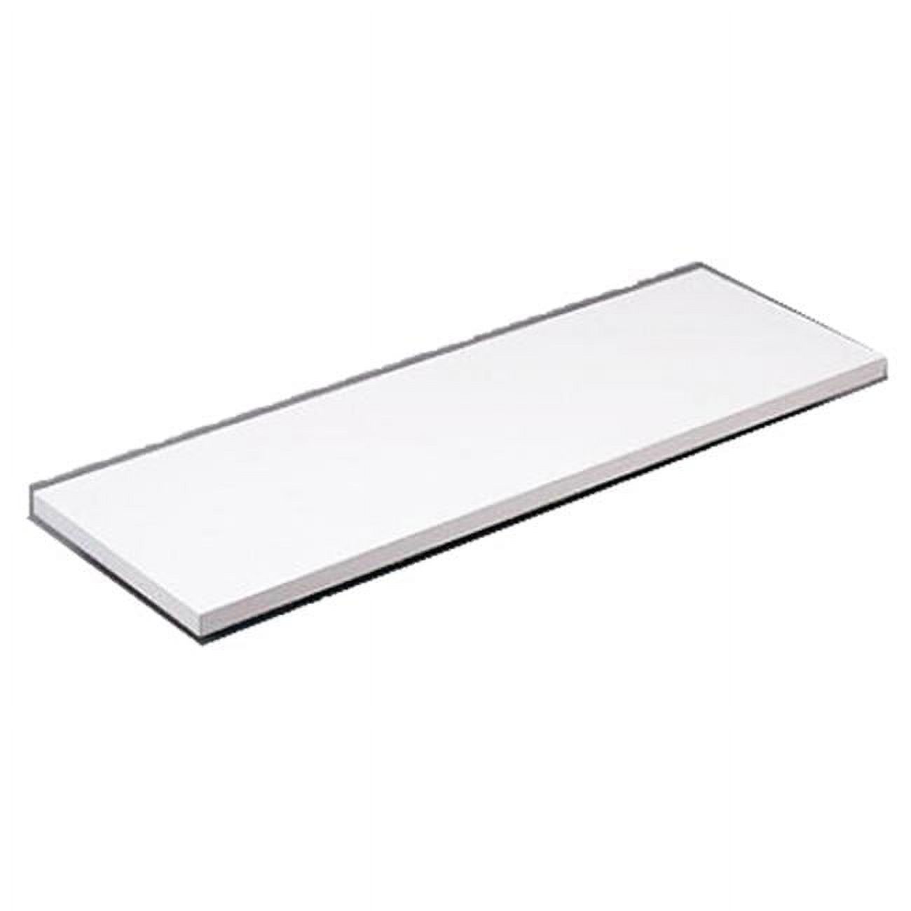 Econoco Commercial Melamine Shelf - 12 X 24 Inches, 3/4" Thick, Black (Pack Of 8) - View #4