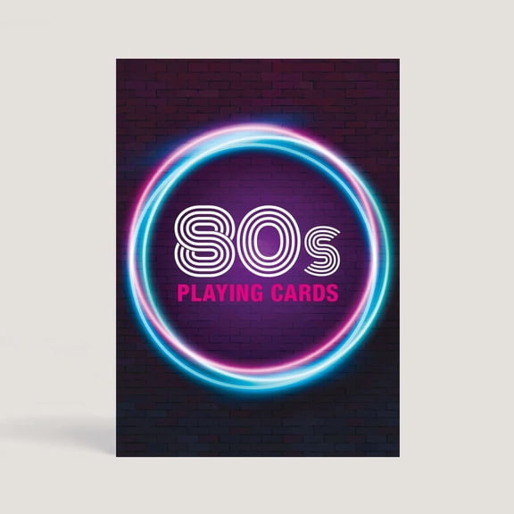 1980s (Adam Ant, Princess Di, Rambo, Duran Duran) Playing Cards by Piatnik