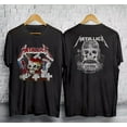 1980s Metallica Crash Course Music Vintage Tour TShirtChristmas Gift