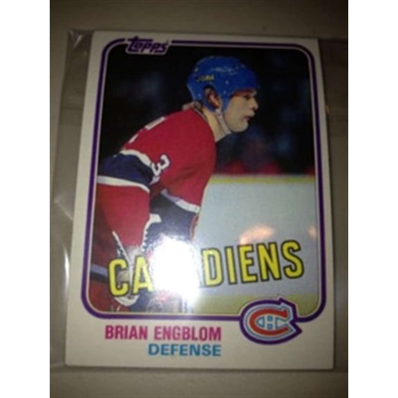 1981-82 Topps Montreal Canadiens Team Set Guy Lafleur NM-MT