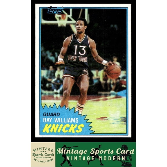 1981-82 Topps Ray Williams #28
