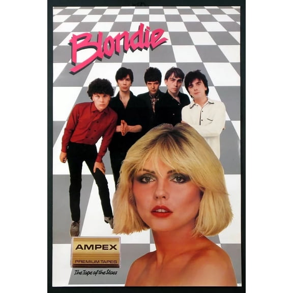1981 BLONDIE PROMO POSTER WALL ART PRINT in 24 x 36 Inch Poster