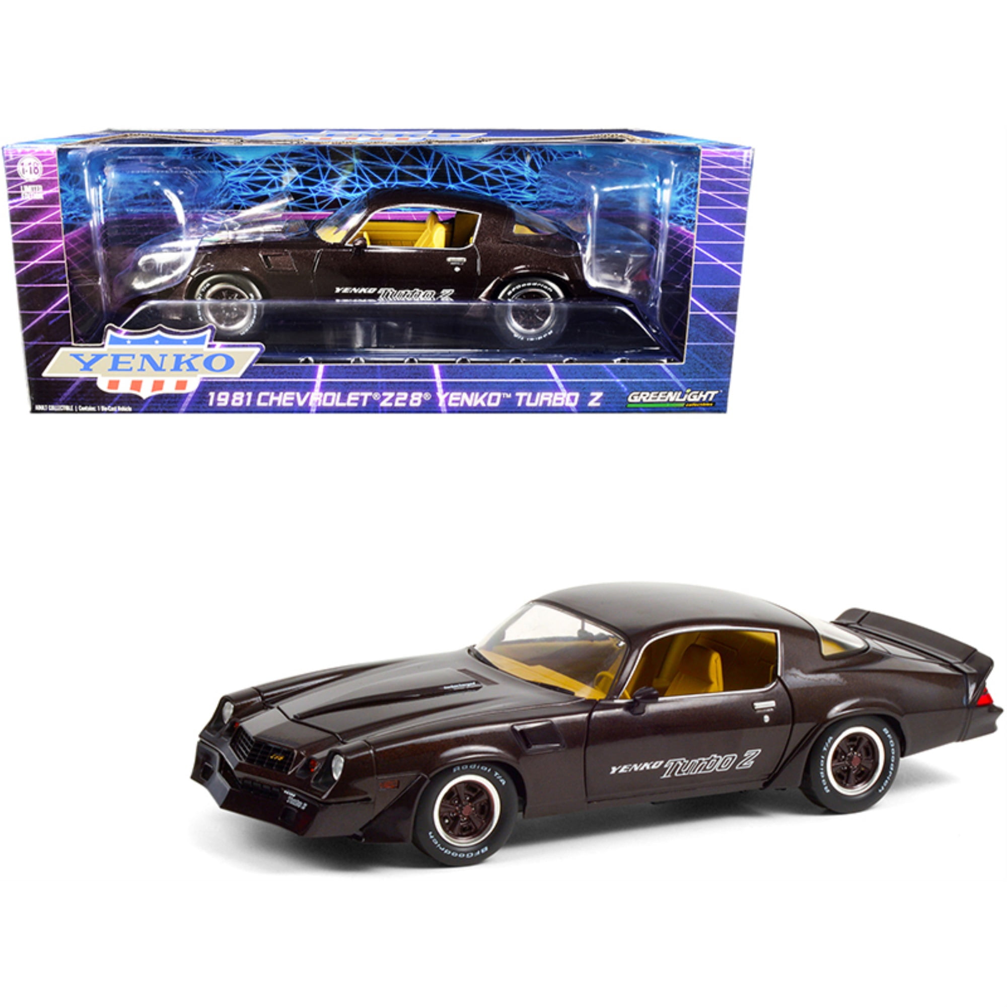 1981 CHEVROLET CAMARO Z/28 YENKO TURBO Z 1/18 DIECAST CAR BY